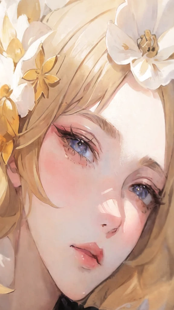 masterpiece, best quality, an extremely delicate and beautiful girl,an extremely delicate and beautiful, world masterpiece theater, ultra-detailed, highly detailed, best quality, blonde hair, highres, extremely detailed,1girl, best quality, illustration, looking at viewer, impasto, canvas, oil painting, realistic, realist ,real,
