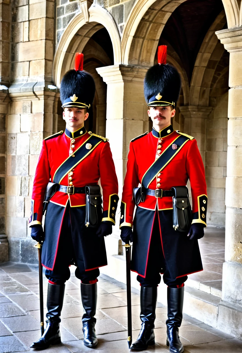 Fairytale castle guards, fashion