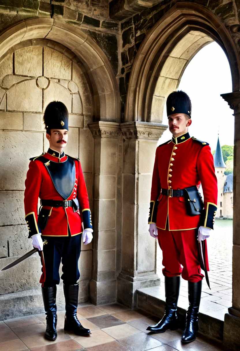 Fairytale castle guards, fashion