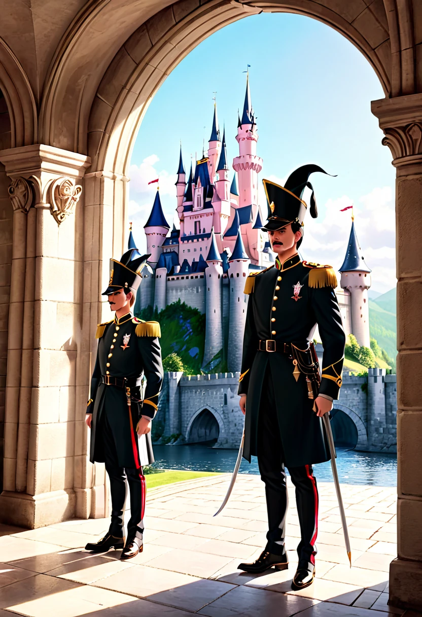 Fairytale castle guards, fashion