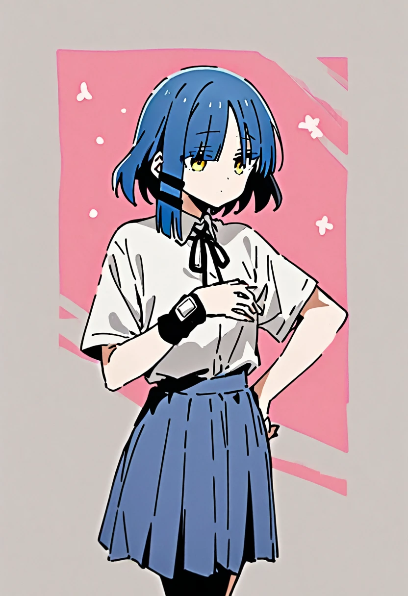 1girl, yamada ryo, bocchi the rock!,