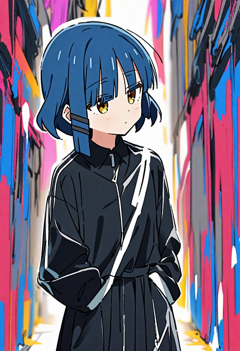 1girl, yamada ryo, bocchi the rock!,
