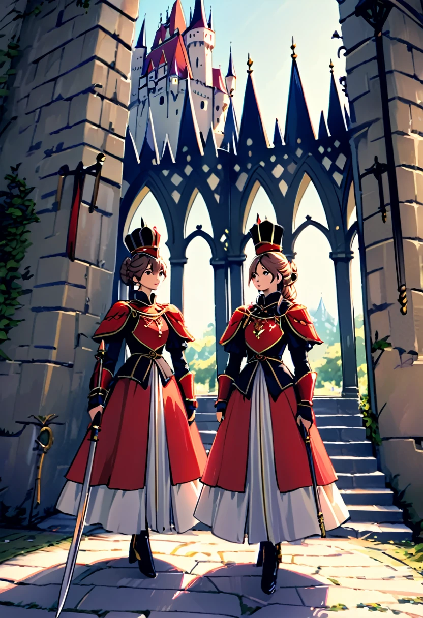 Fairytale castle guards, fashion