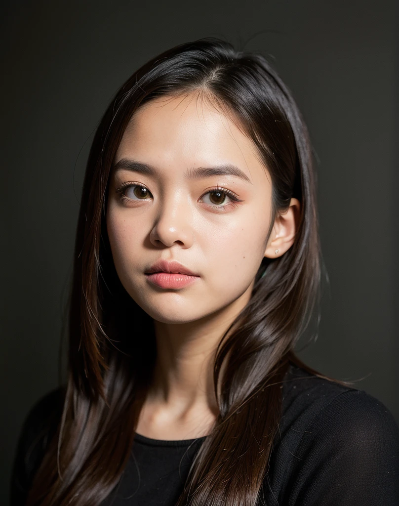 , (masterpiece:1.3), ((the best_quality)), (absurd), 1 Girl, portrait, simple_background, Black_background,