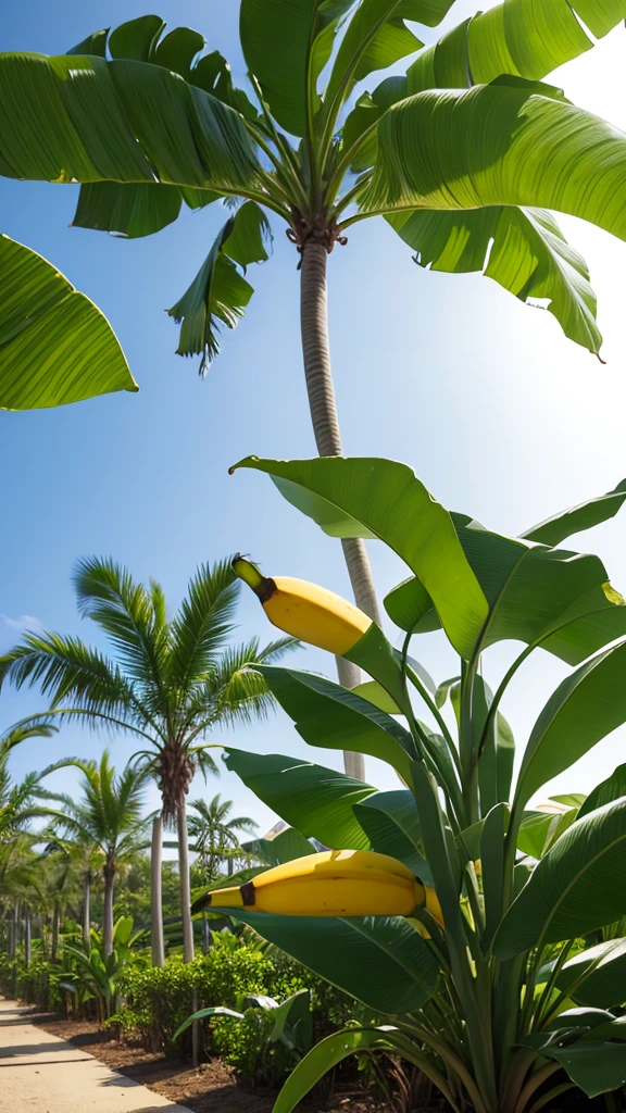 Banana trees can talk and move