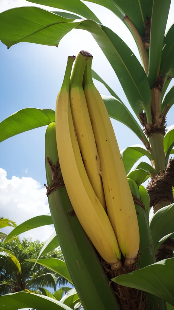 Banana trees have mouths and tagans