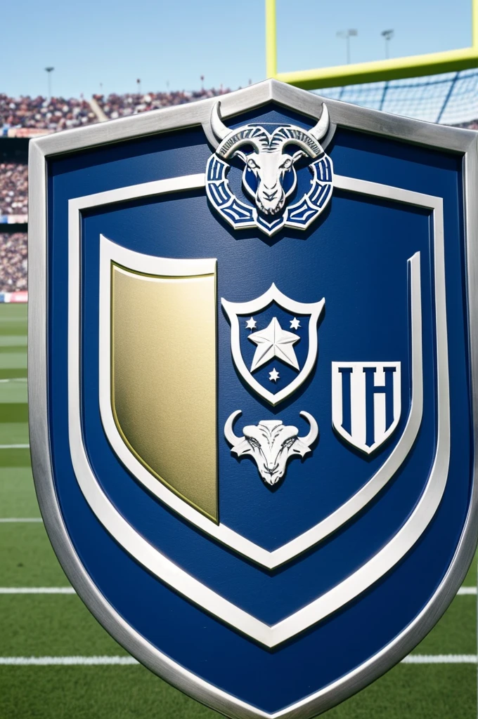 Believe me the shield of GOAT Football club
