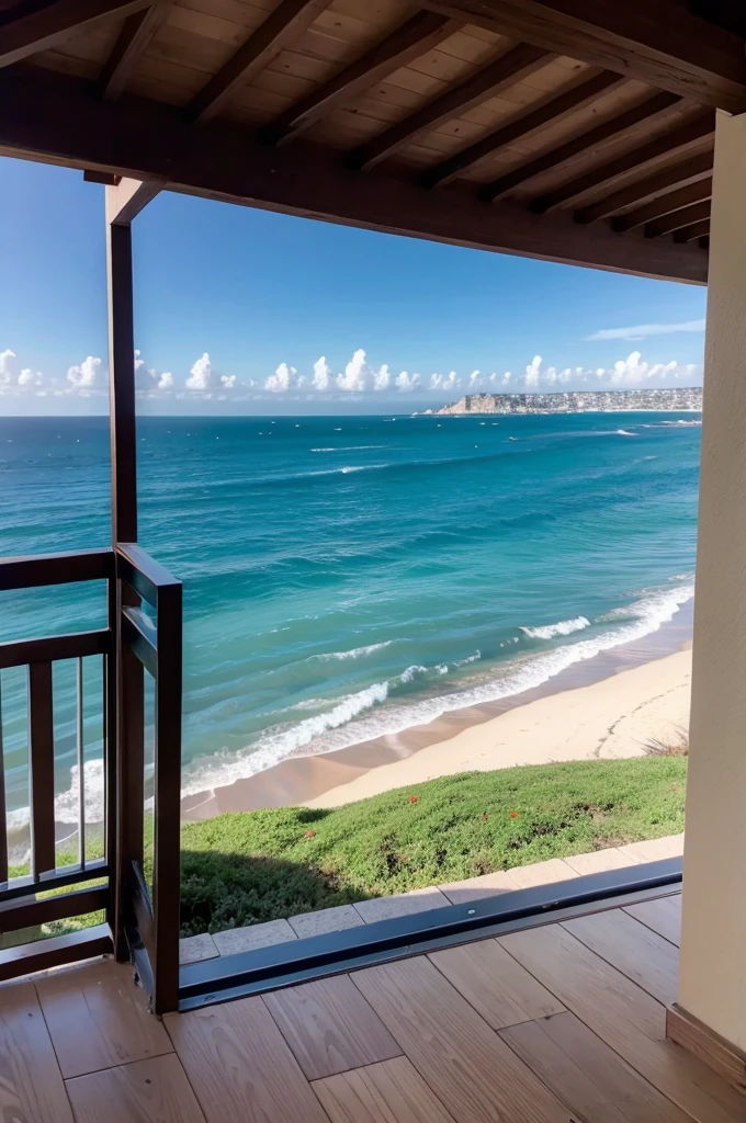 ocean view, no people