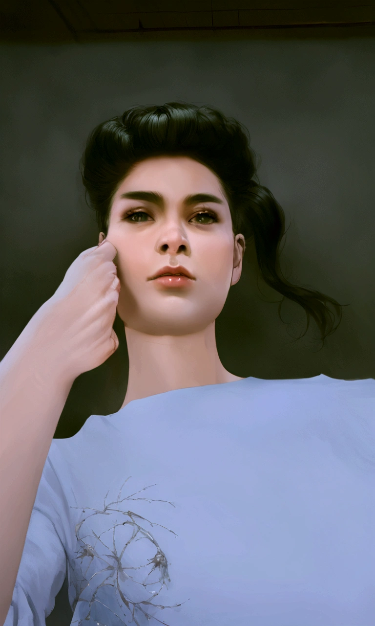 Change background to cyberpunk, realistic anime looks and picture quality should be 4k , 