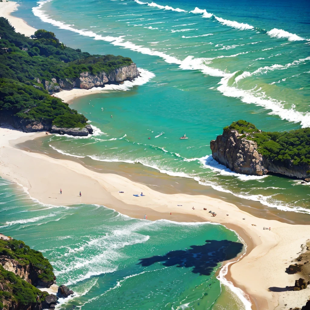 beach,