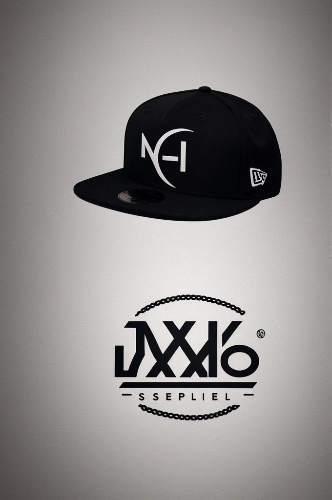 Logo "Nexo for clothing brand is written in a modern, sans-serif typography, clara y legible. Justo al lado o encima del nombre, there is a graphic icon that represents connections or links, like intertwined lines or a stylized chain. This icon can be designed so that it is distinctive but not too complex, so it can be easily identified even in small sizes.En cuanto a los colores, the main design could be in black, with details or the icon in white or red to create contrast and capture attention. La idea es que el logo sea llamativo y moderno, suitable for a streetwear clothing brand that seeks to convey a message of connection and urban style.