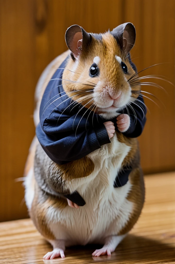 cool ninja hamster