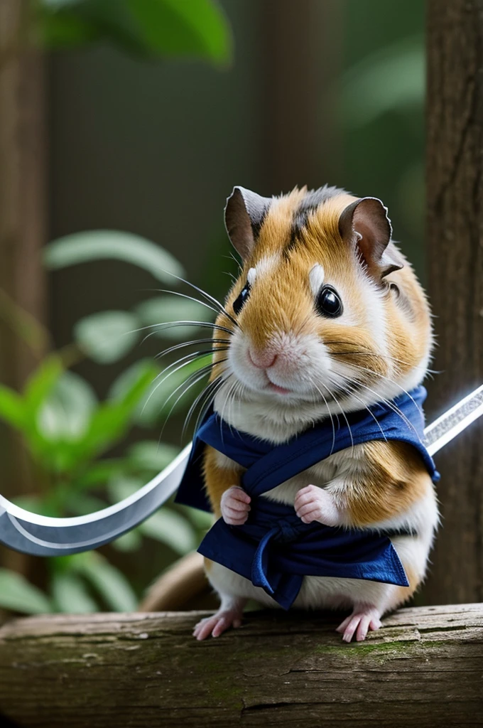  ninja hamster with sword  profile  pic