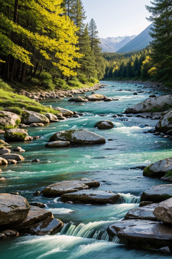 mountain river