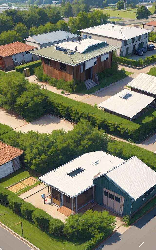 House Building for the zoo administration office, small building