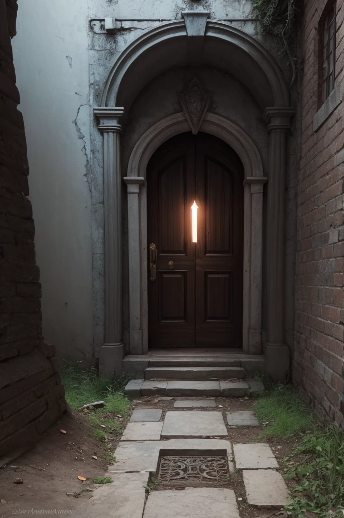 Generate the image of a demonic portal