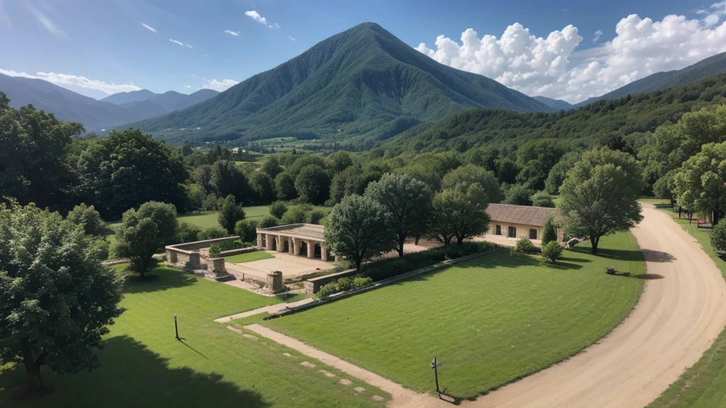 Plantations in ancient Greece growing