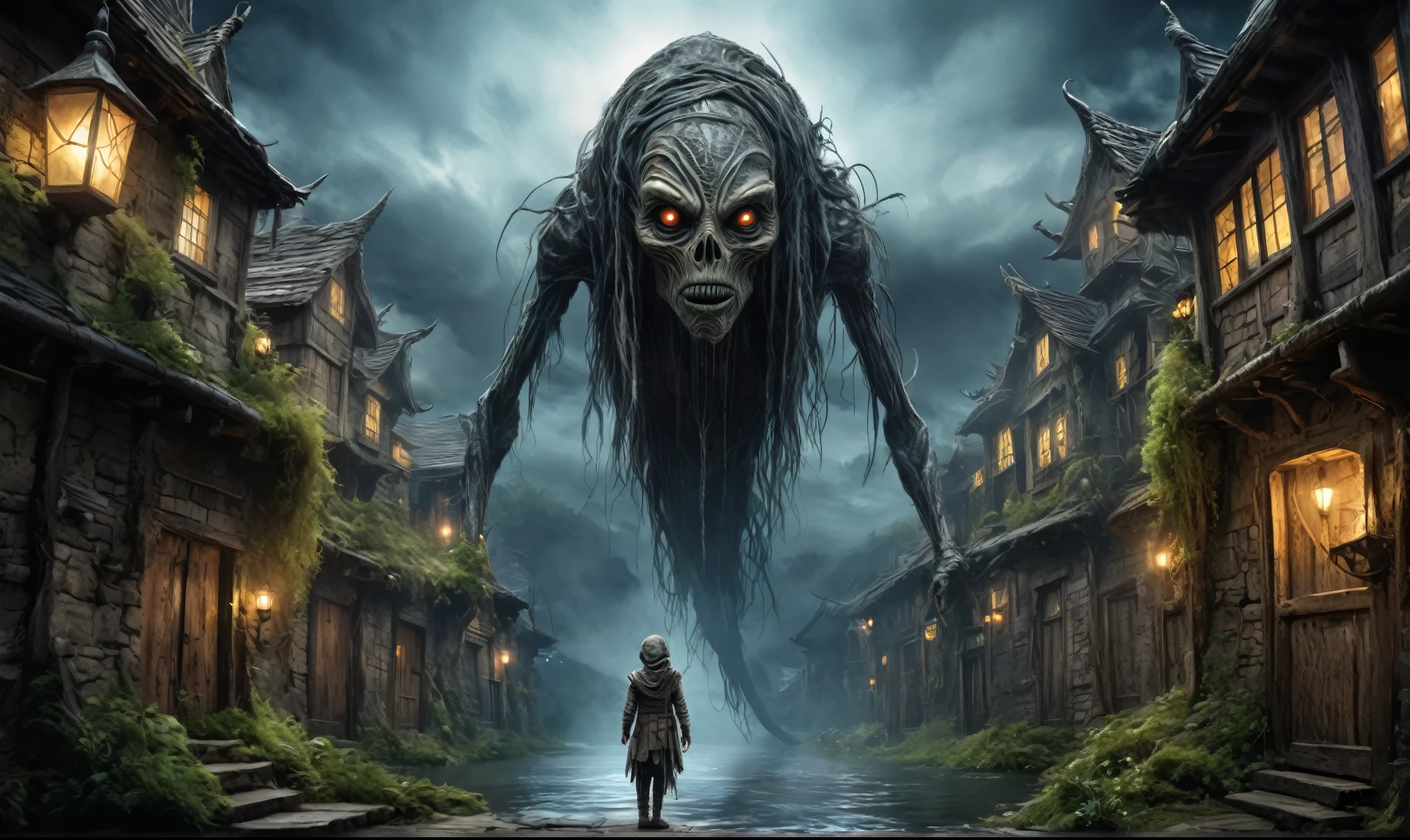 horryfing, Spooky, Frightening, dolls,secret terror, Tentacles, vines, Eyes, uncanny valley effect teeth, fours, critters, Pflanzen, Buildings