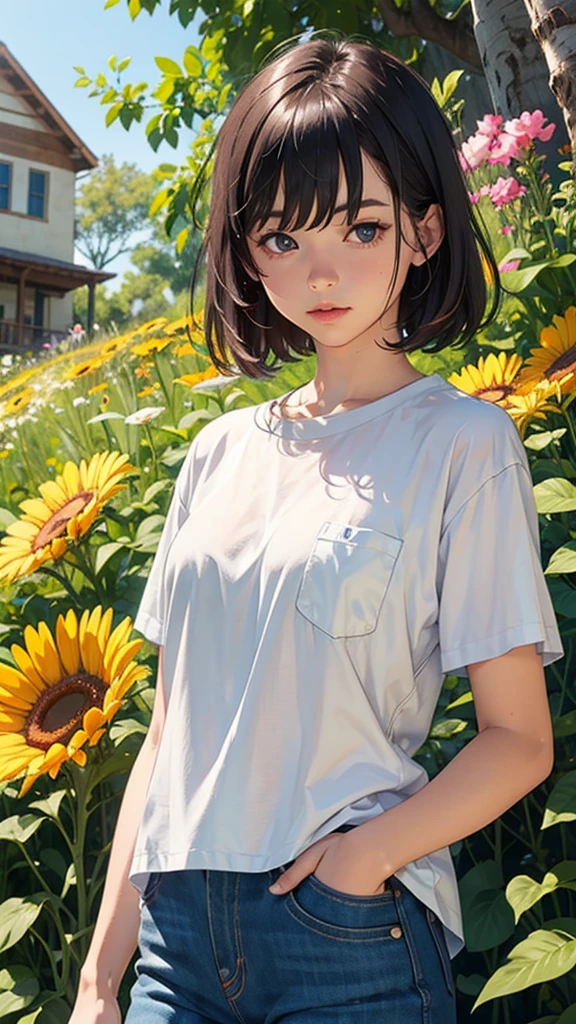 Hand in pocket