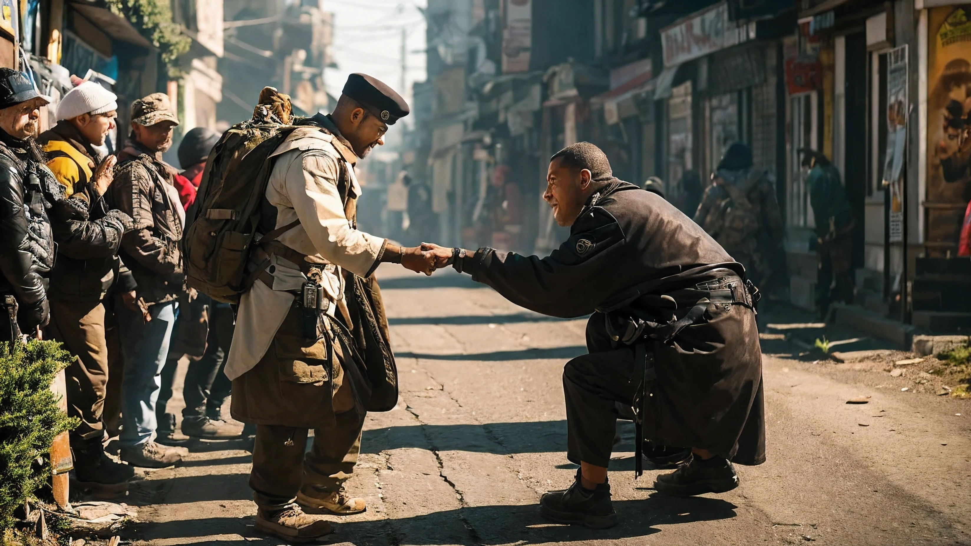 Write about a character who always goes out of their way to show respect and kindness to everyone they meet, even in challenging situations.