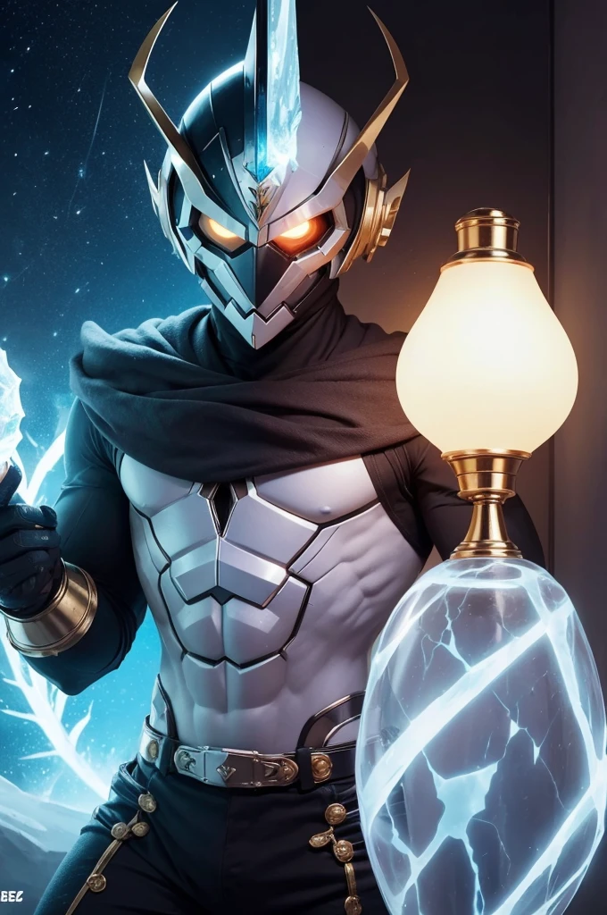 The hero Zé Gotinha will face the Villain who is a fusion of the ice head and the lamp head
