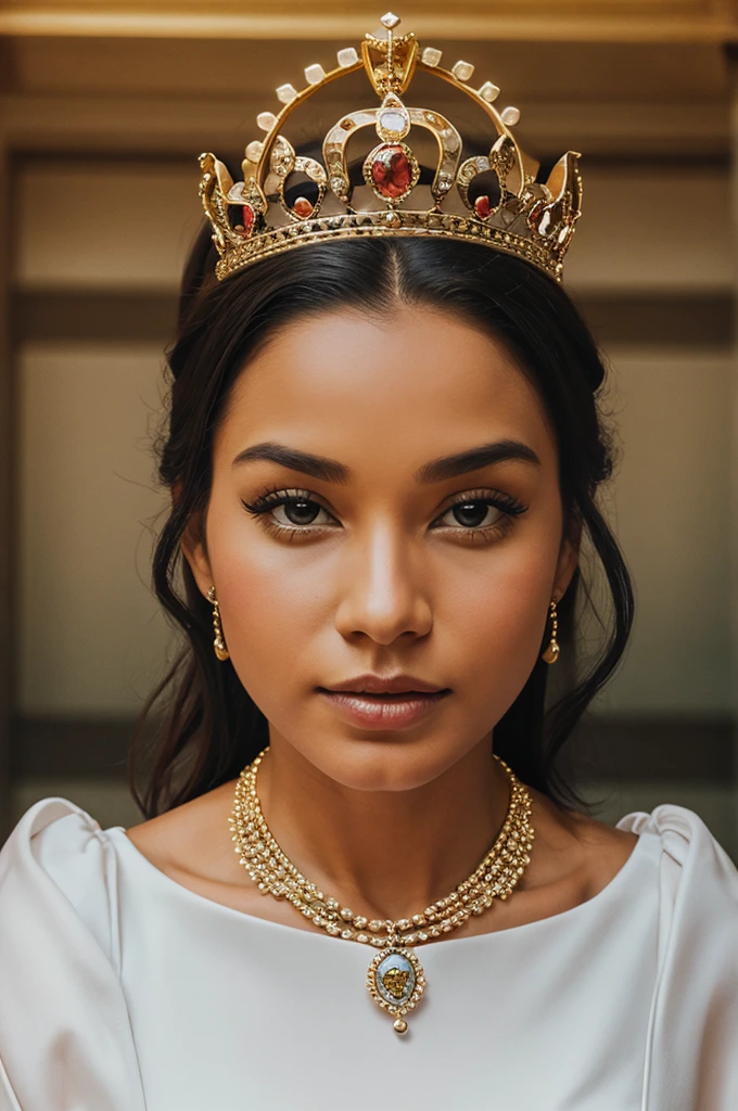 Create a logo with crown showing respect, honesty, trust