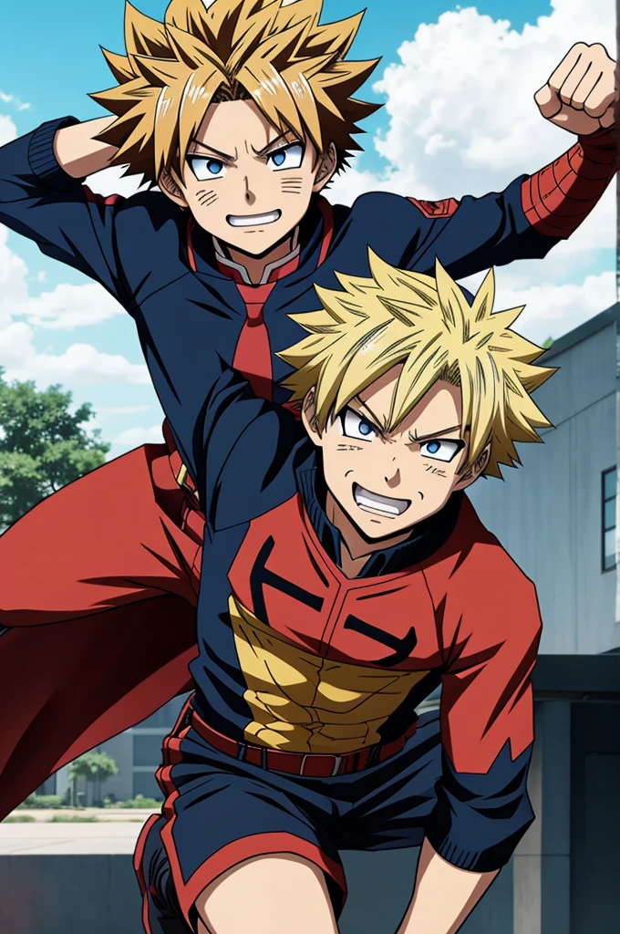 Katsuki bakugo del anime de my hero academy