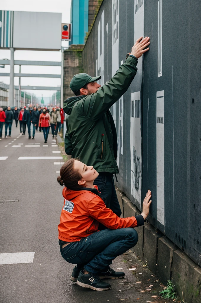 Breaking the berlin wall