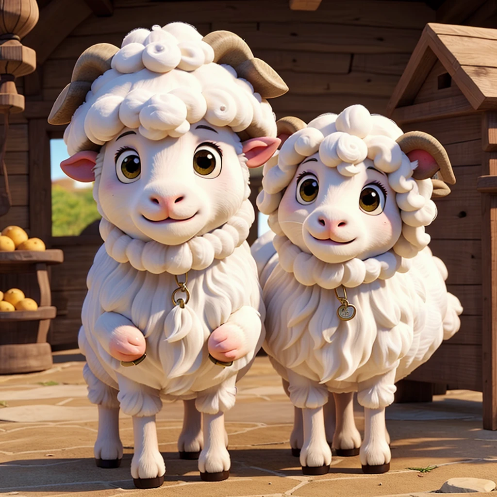 Cute sheep