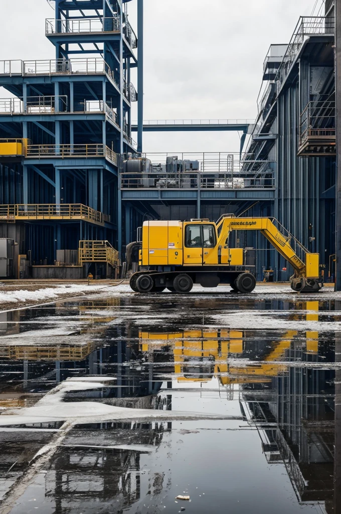 Melting the plastic in industry at big scale