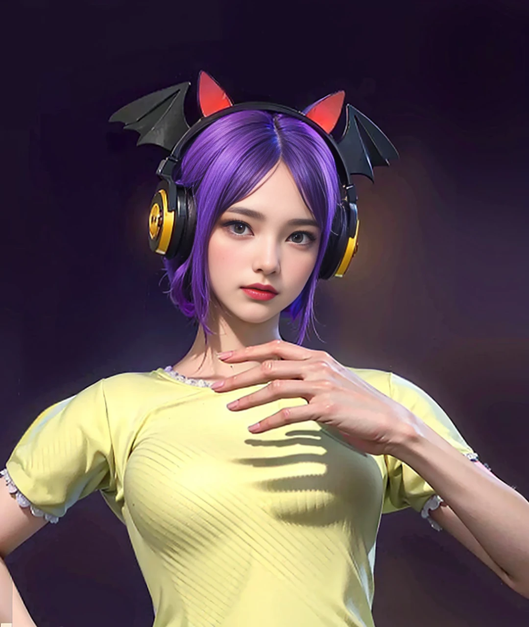 ((Best Quality)), ((Masterpiece)), (High Definition:1.3), 3D, Beautiful Colored hair, black clothes looking at camera, hacker woman showing young, young, big breasts, protruding, sexual, seduction, buttocks sticking, crotch spread, sitting with both knees up, Low angle shot, Low angle camera, Low angle photo, Low Angle photographs, image from below, camera from below, photograph from below, photo from below, from below, top quality, beautiful detailed girl, highly detailed eyes and face,