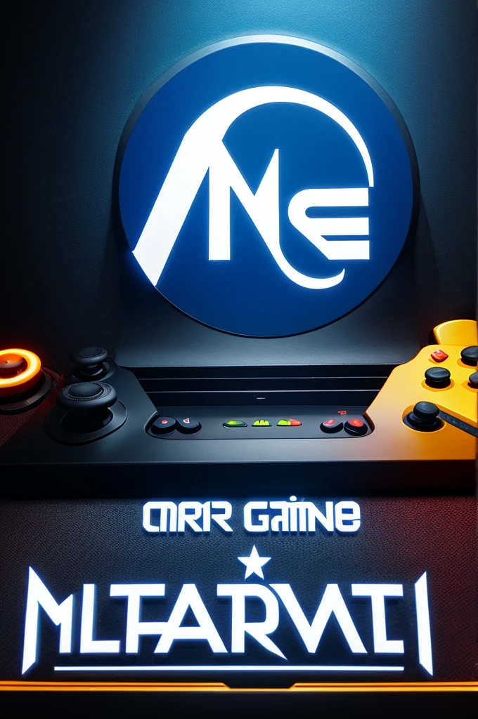 A gaming logo name with Mr.Vishu
