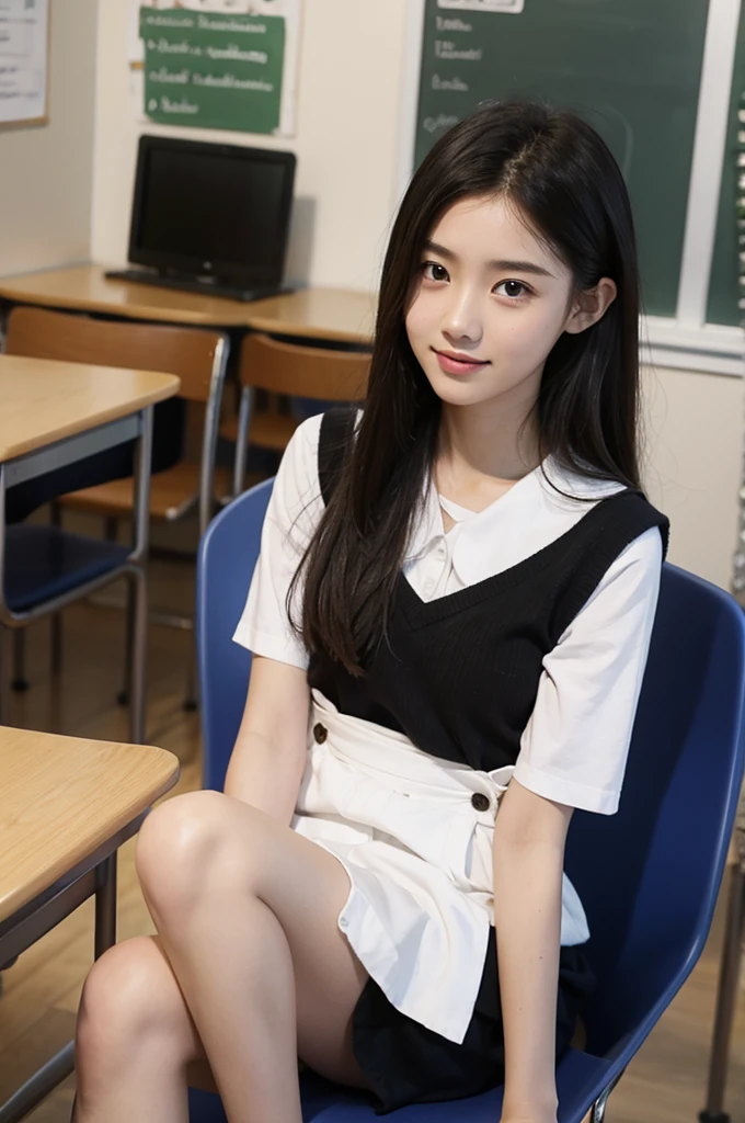 White，Female students