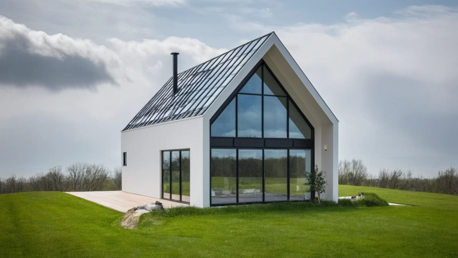 Raw photo, Masterpiece, high quality, best quality, authentic, super detail,
outdoors, house style modern,bietthuHN, white wall, glass windows, canopy
road, grass, trees, sky, cloud, daylight:2.2), vivid colors, (realistic:2.3),