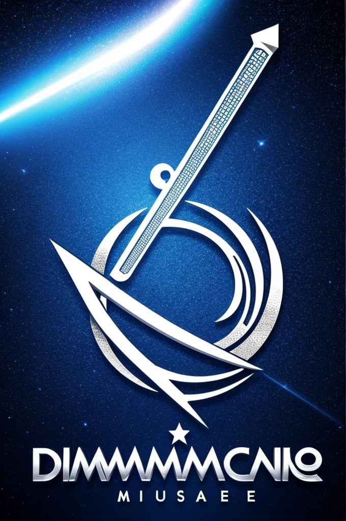 Logo musical de diamante 
