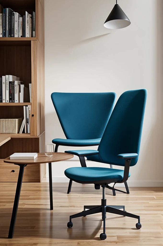 Design me a modern chair with the latest method of different views