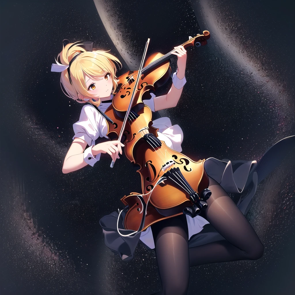 Woman in black and white costume playing violin, from East, Nightcore, kagamine Also, (Fantasy Violin), change, changesh, Marisa Kirisame, East character, kirisame marisa from East, Eat and drink, East, Also, sakura kinomoto, Zero-chan, Madoka Kaname, Fantasy Violin