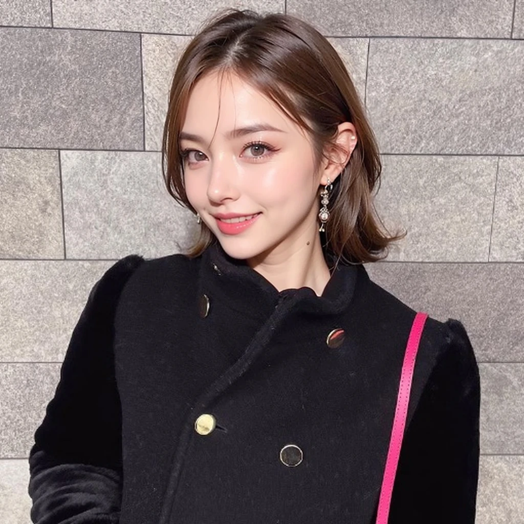smile, unparalleled beauty, very beautiful woman, perfect balance,depth of field, Surrealism, Verism, cowboy shot, UHD, masterpiece, ccurate, anatomically correct, textured skin, super detail, high details, high quality, award winning, best quality, highres, Age 35、I don&#39;t wear accessories、No ears attached