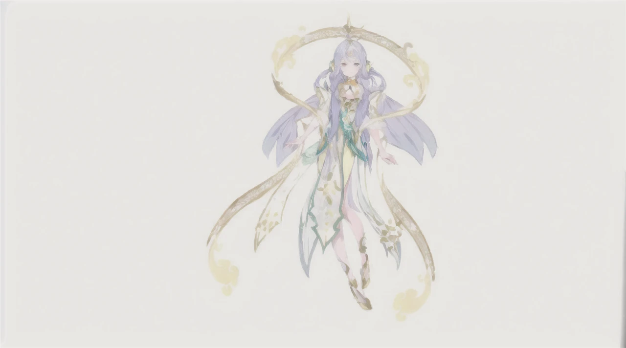 (((masterpiece))),(((bestquality))),((ultra-detailed)),(illustration),((anextremelydelicateandbeautiful)),dynamicangle,floating,(beautifuldetailedeyes),(detailedlight) (1girl), solo, floating_hair,glowingeyes,green hair,greeneyes, twintails, halterdress, atdan, green background, 