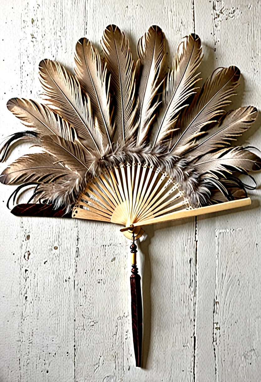 Feather fan