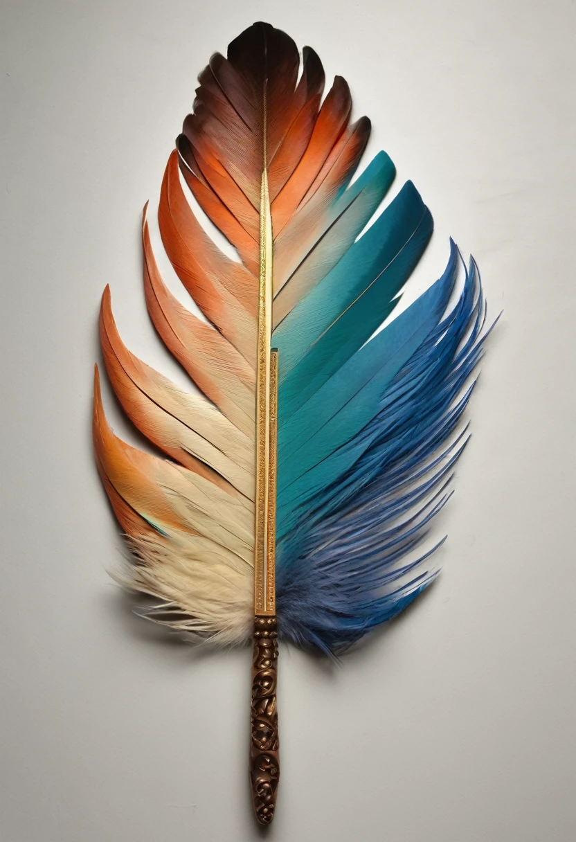 Feather fan