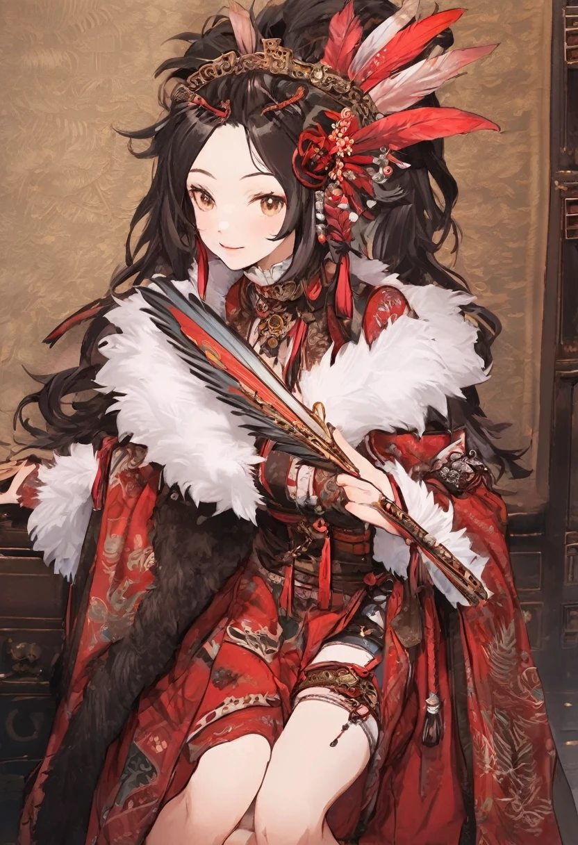 Feather fan