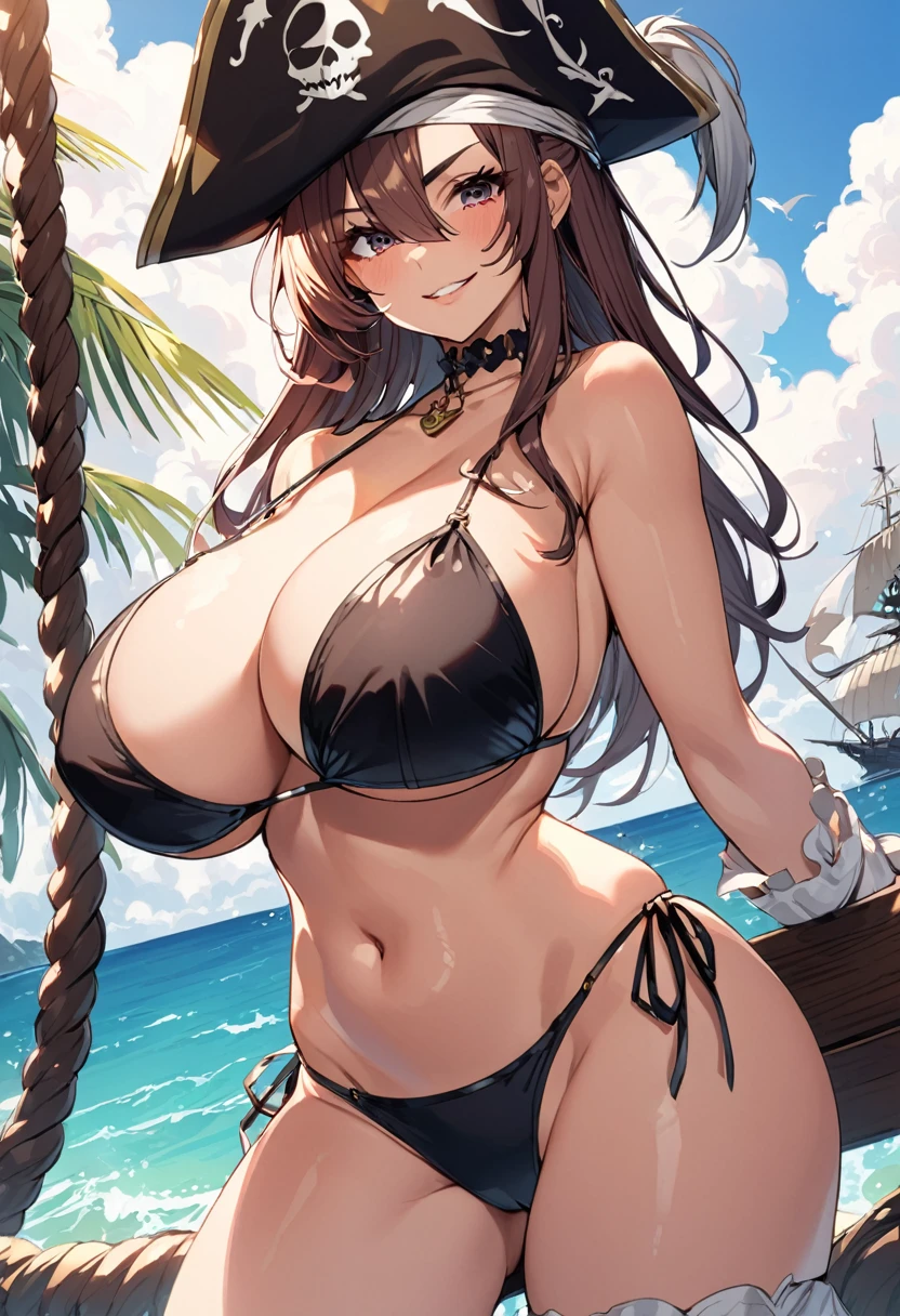 pirate,bikini,Beauty,Big Breasts