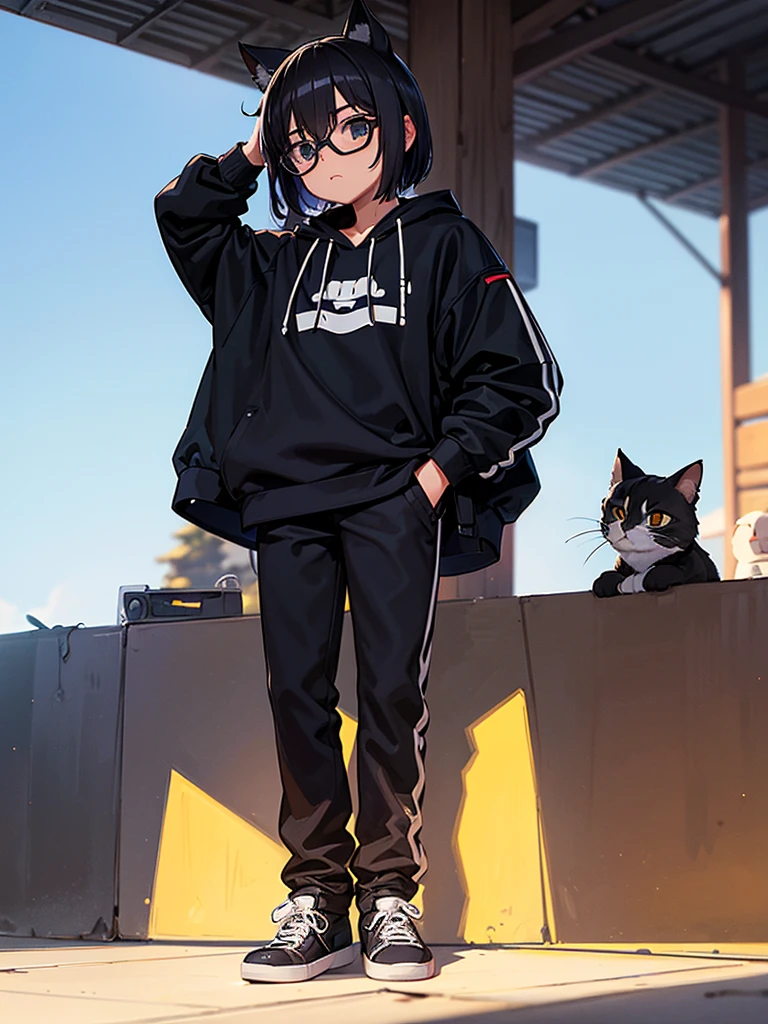 c4tt4stic, Gato preto de desenho animado em jaqueta e skate, oculos de sol,c4tt4stic, Gato Tabby prateado dos desenhos animados na jaqueta e no skate, oculos de sol,c4tt4stic, Gato preto dos desenhos animados na jaqueta e no skate, oculos de sol,c4tt4stic, Gato cinza dos desenhos animados Kizitra na jaqueta e no skate, oculos de sol,c4tt4stic, Gato cinza Kizitora de desenho animado em jaqueta e skate, oculos de sol, skate segurando skate