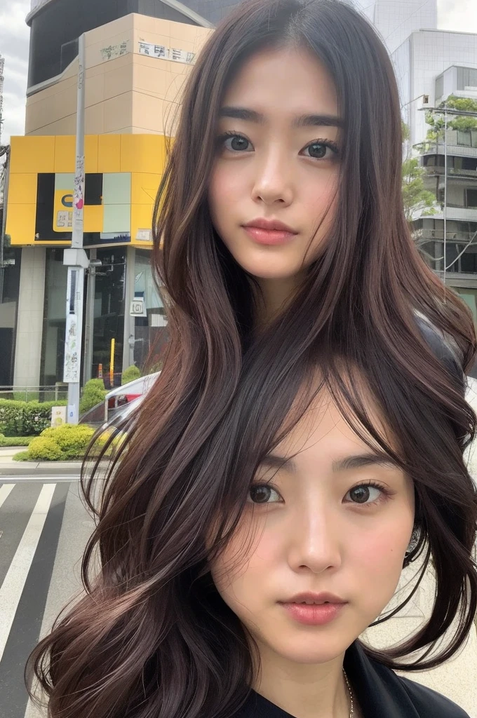 The Future in 2040、Create a beautiful woman living in Tokyo.、