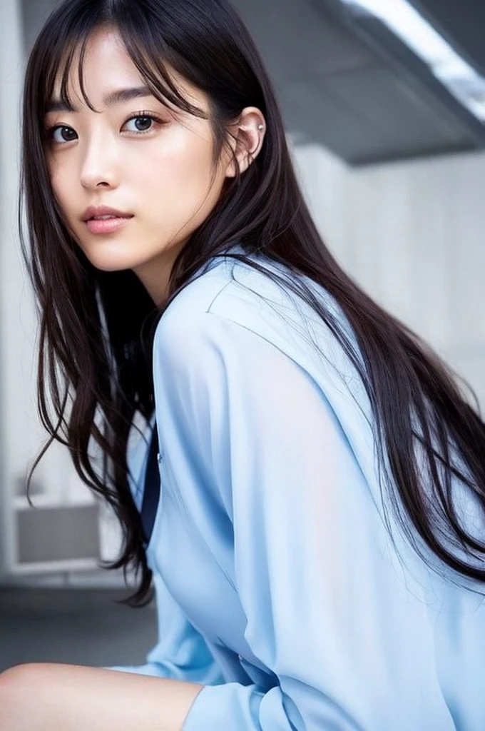 em 2100、future、One person、beautiful、woman、Cyber Girl、elegant、sexy