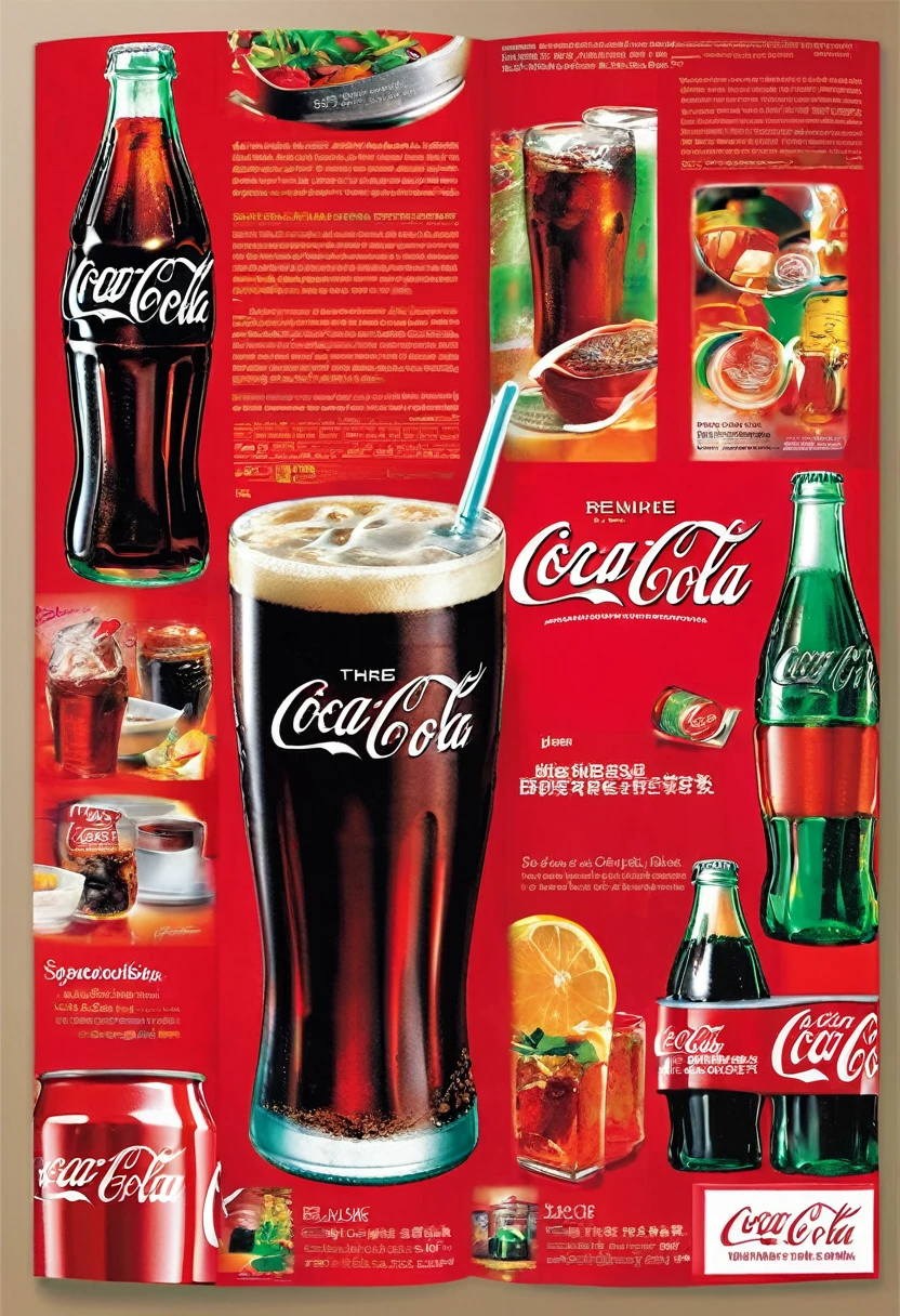 Brochure for a Coca-Cola knockoff product