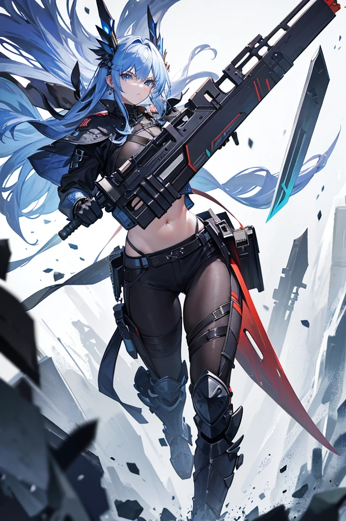 Has a huge weapon、Great style、Carrying a weapon several times larger than one's body、Yu Yu Hakusho style、Hunter Hunter Wind、Killua、Gon、Leorio