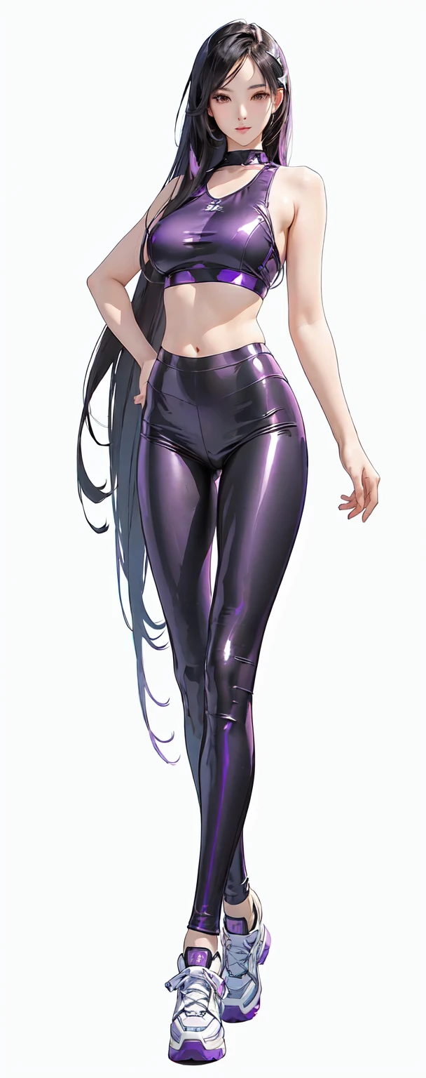 Anime girl in shiny purple costume posing for photo, style artistic germ, extremely detailed artistic germ, artistic germ style, style of artistic germ, Ross trans style, in the style artistic germ, artistic germ. High Detail, rossdraws 1. 0, rossdraws 2. 5, IG model | artistic germ, artistic germ detailed
