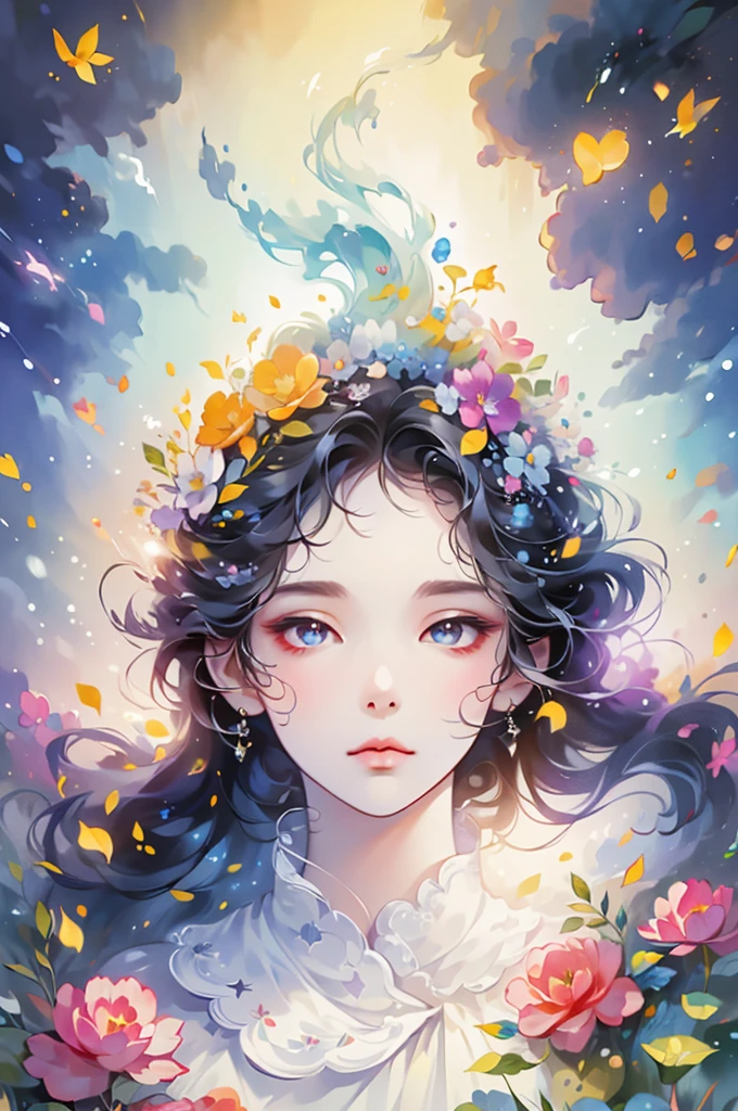(Delicate lips), (Realistically:1.37), (Bright colors), (Studio Lighting), (Clear focus), (High Dynamic Range), (Bokeh), (Compared), (HD:1.2),  (elegant), (beautiful), (youth), (luxury), (Shining eyes), (shining), (serene), (luminescent), (Like a dream), (Dynamic), (gorgeous one), (Sensitive), (intense), (complicated), (eternal), (Beautifully), (mystery), (Ethereal), (mystery), (perfect), (interesting), (Unique), (masterpiece), (high resolution), (best quality, 4K, 8K), alone, 15 year old girl.